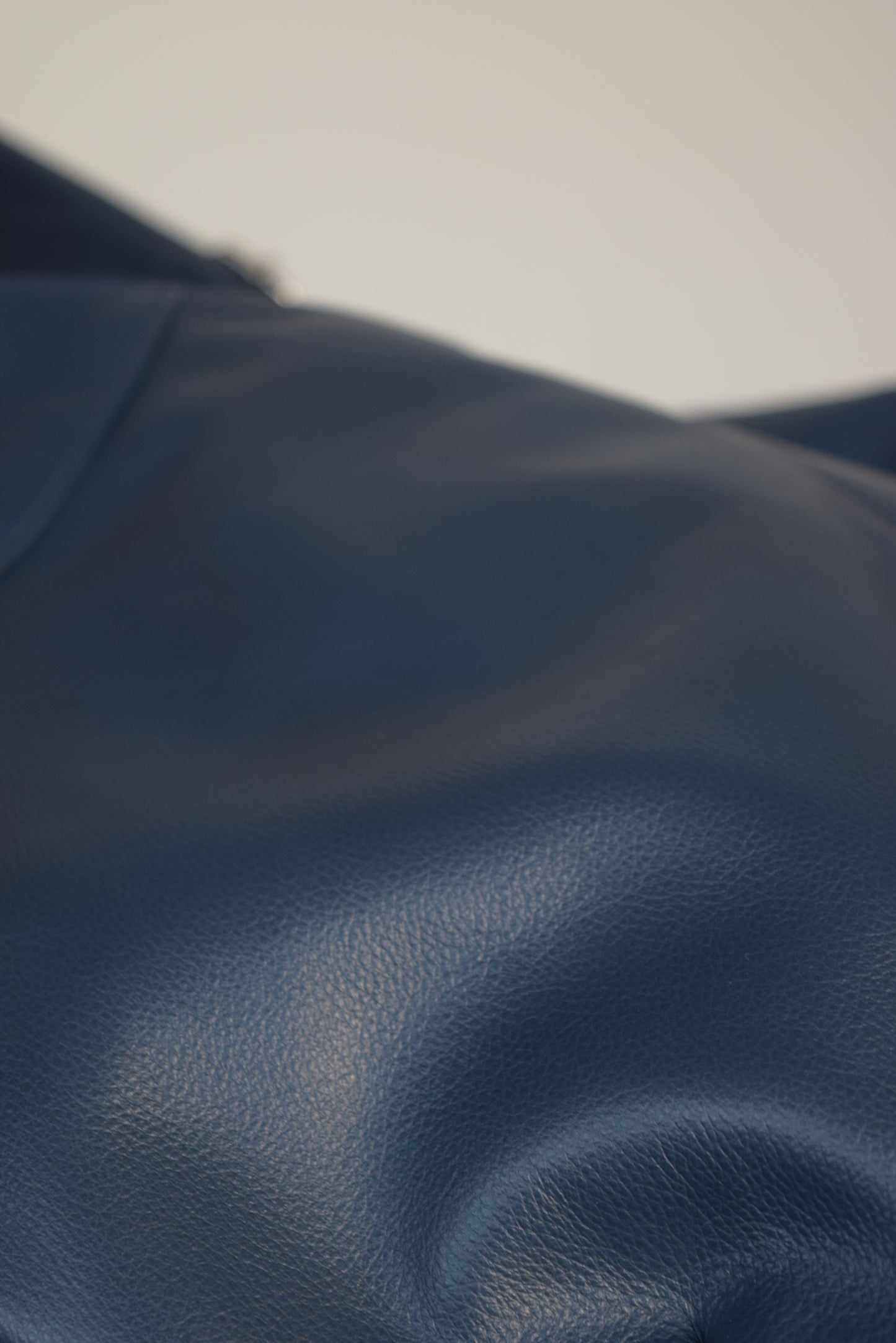 Bag en 100% cuero azul