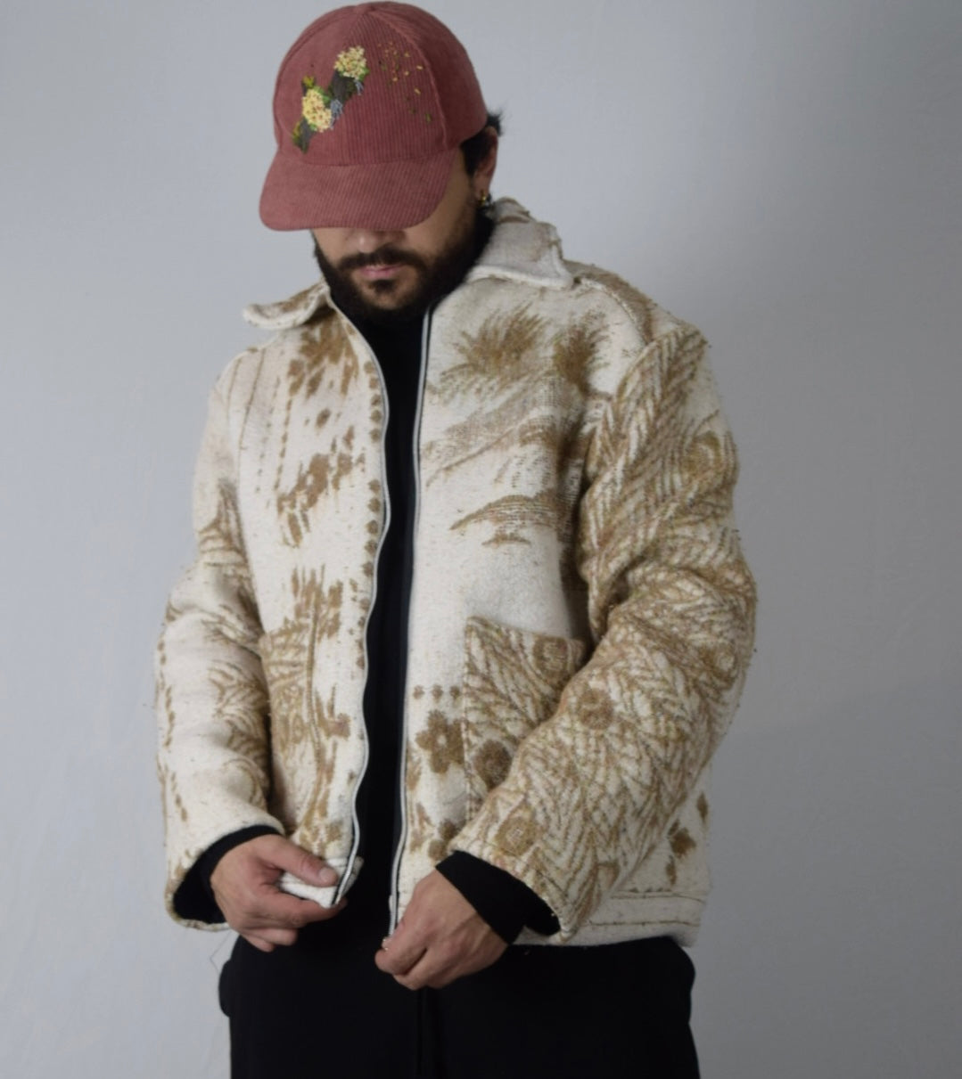 Chaqueta bosque blanco