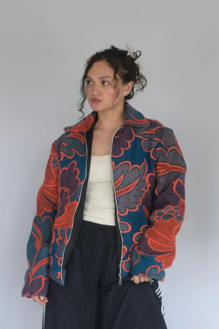 Chaqueta floral