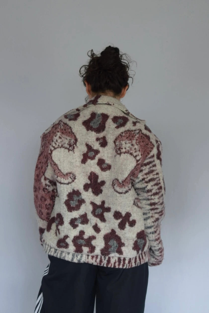 Chaqueta tigres palo de rosa