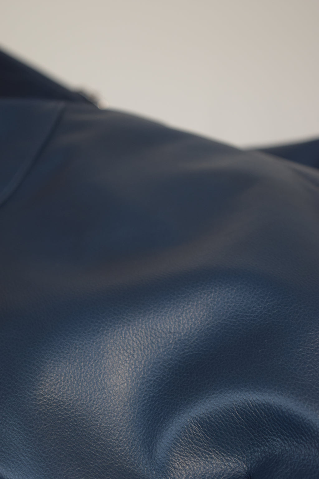 Bag en 100% cuero azul