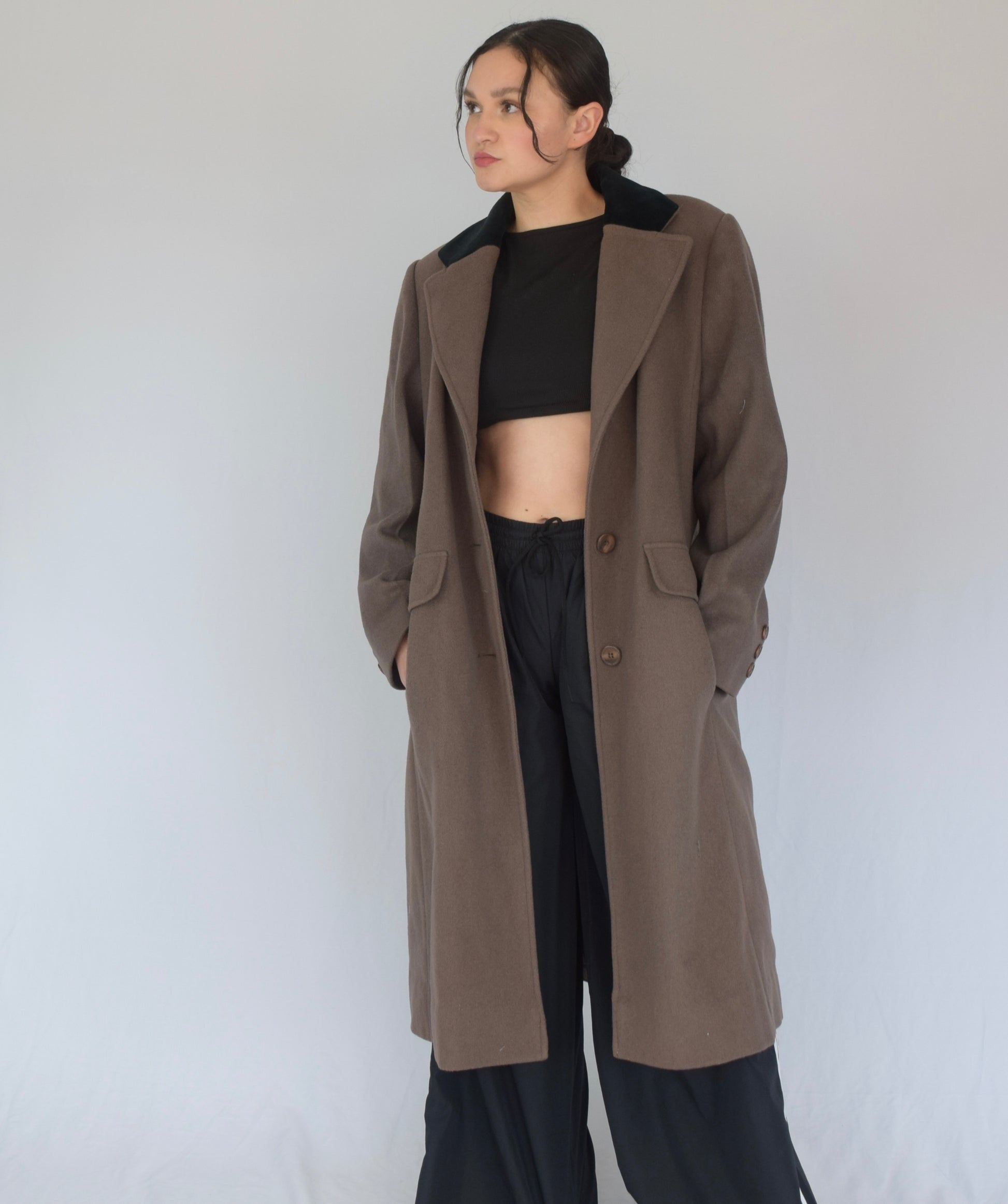 Gaban cuello terciopelo