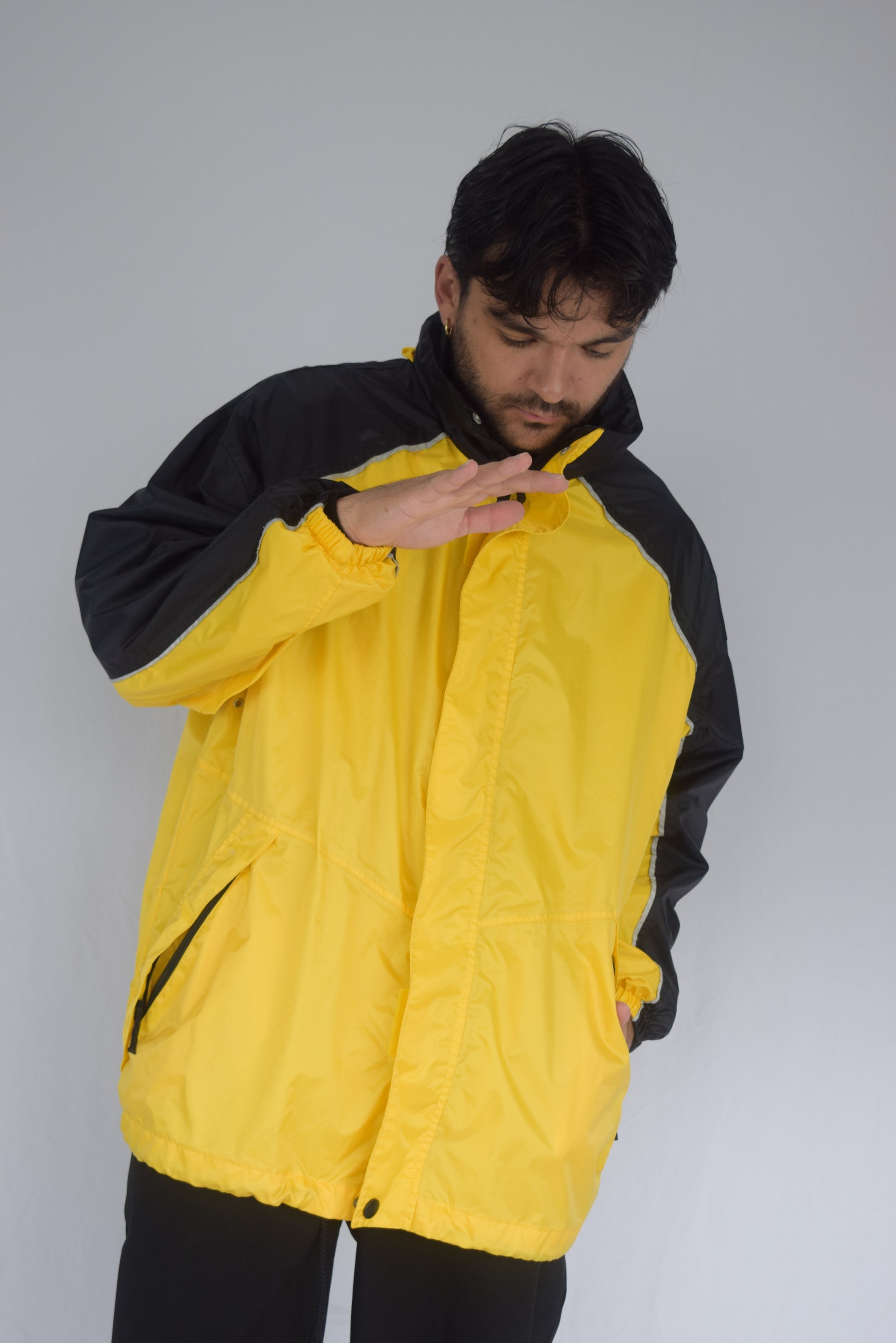 Chaqueta montaña amarilla