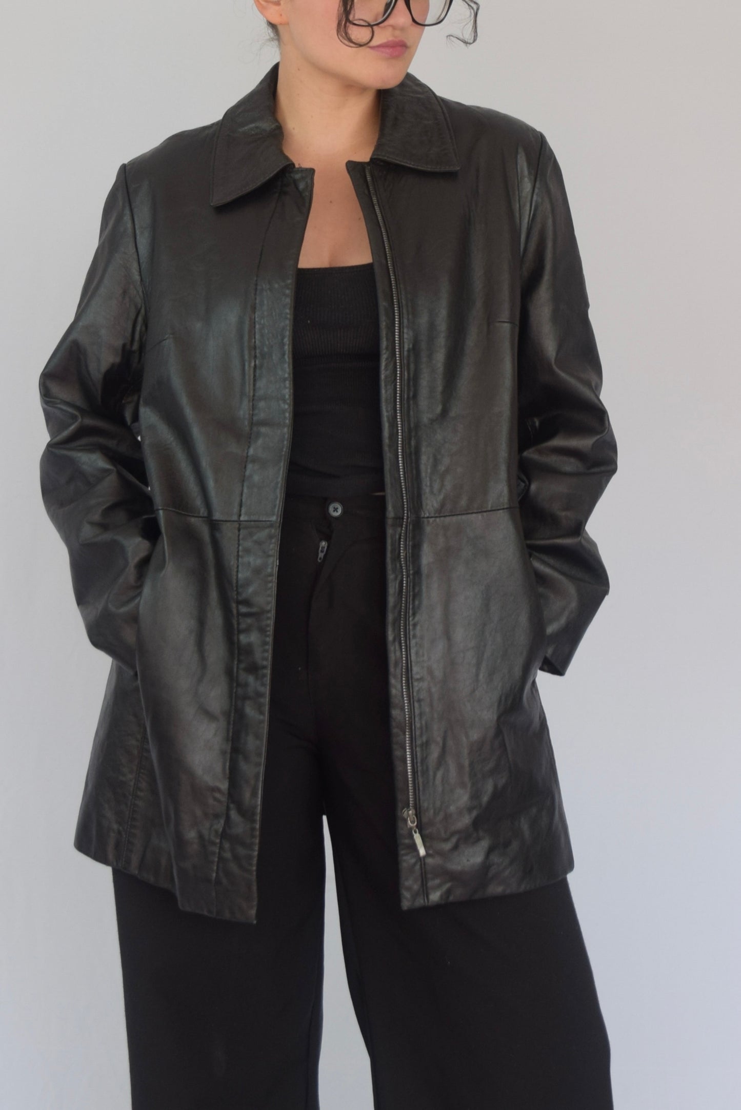 Chaqueton cuero