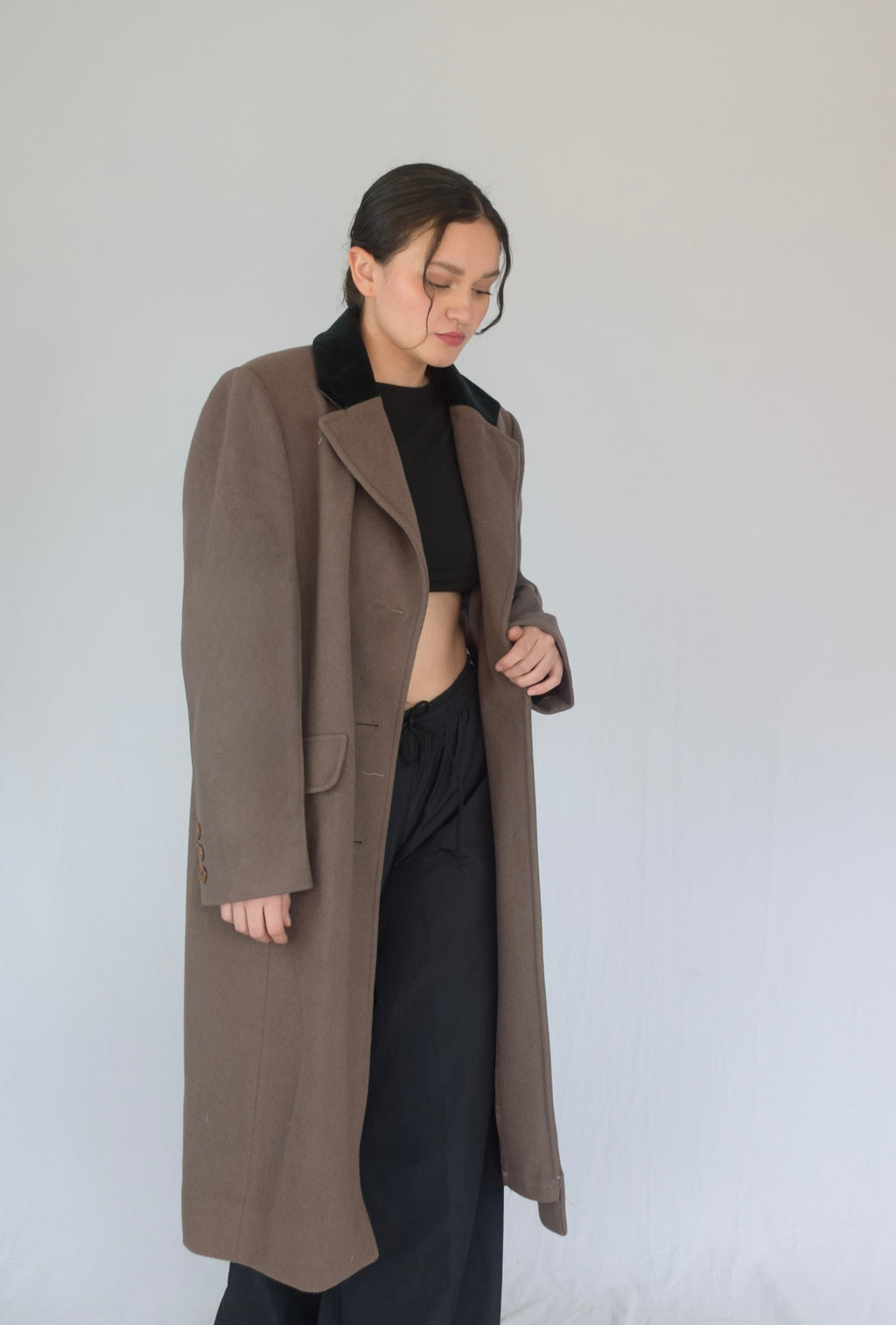 Gaban cuello terciopelo