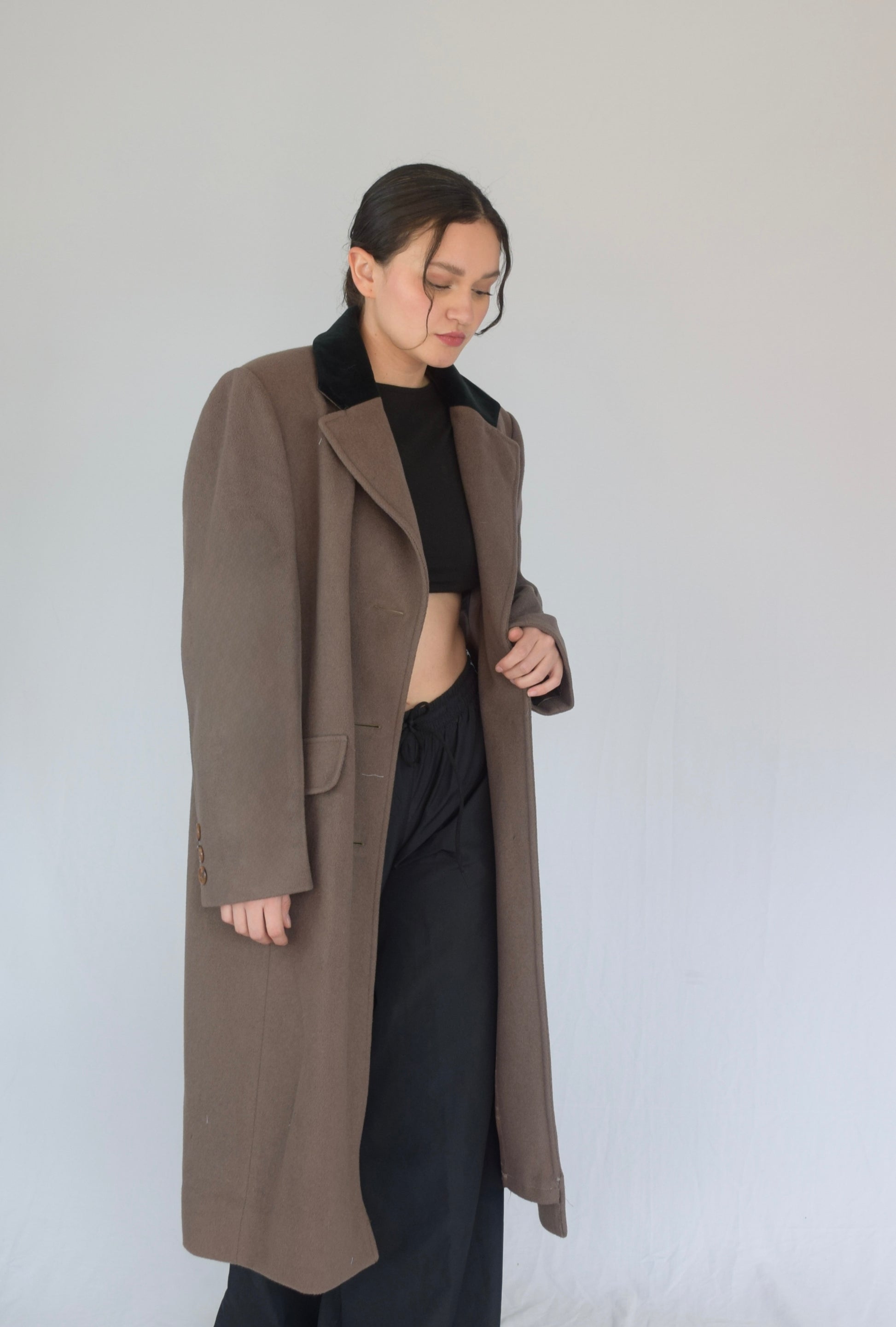 Gaban cuello terciopelo