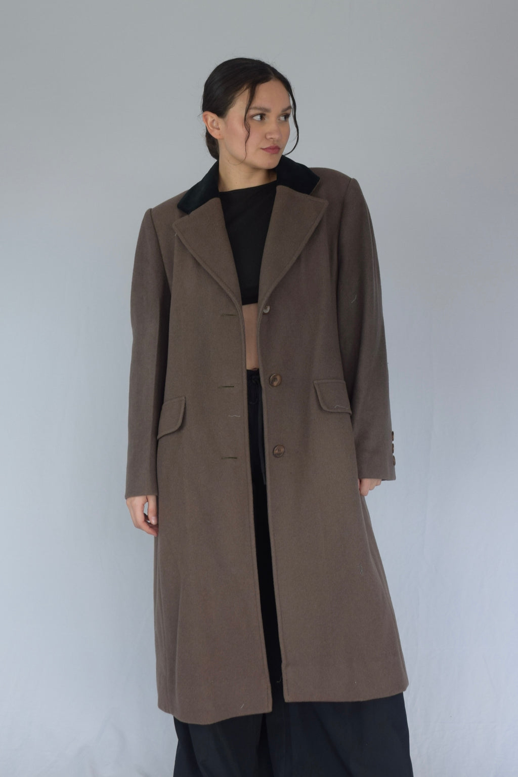 Gaban cuello terciopelo