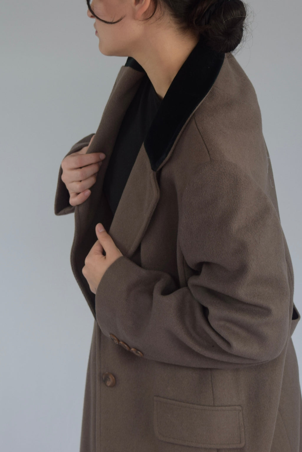 Gaban cuello terciopelo