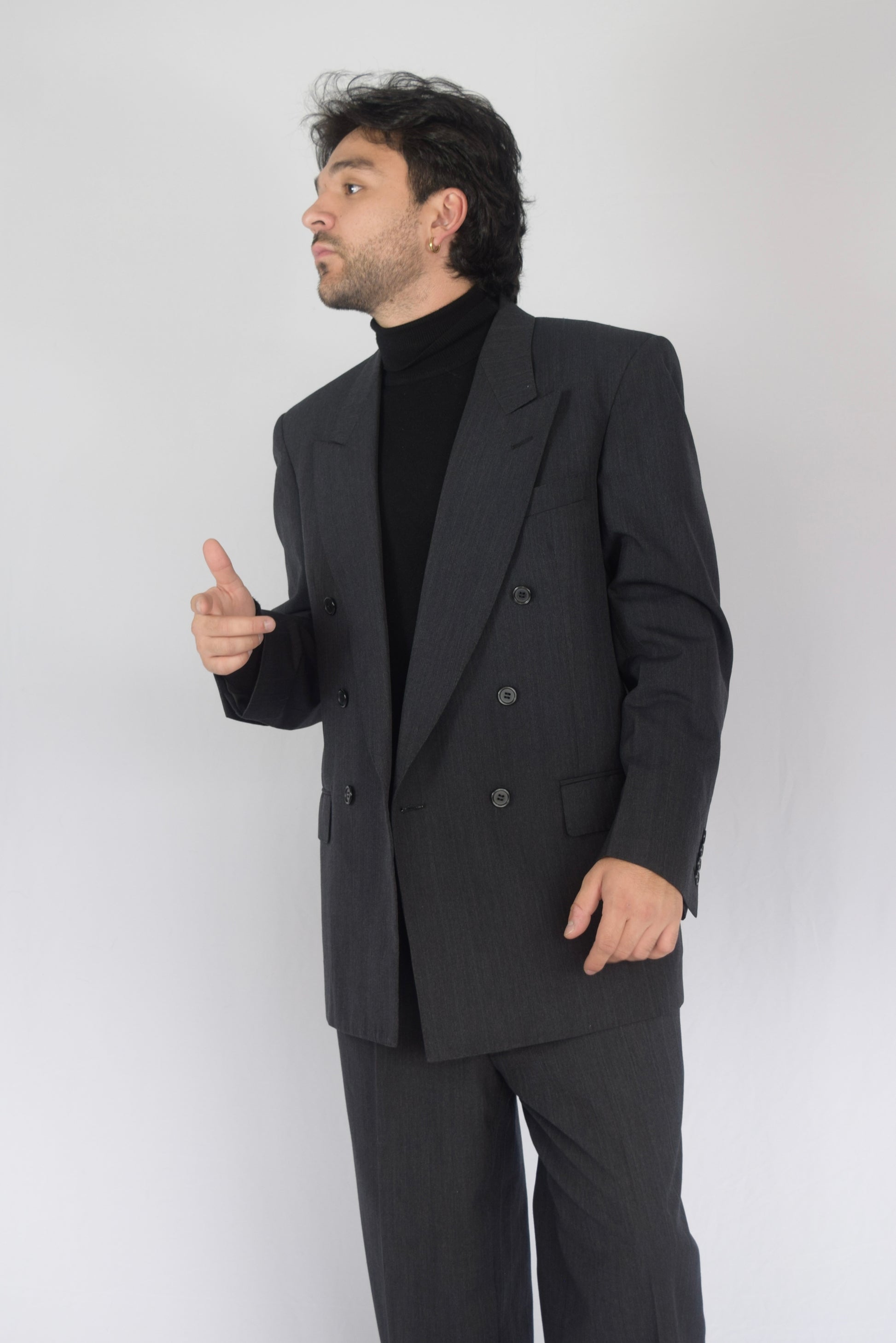 -Vestido sastre cruzado