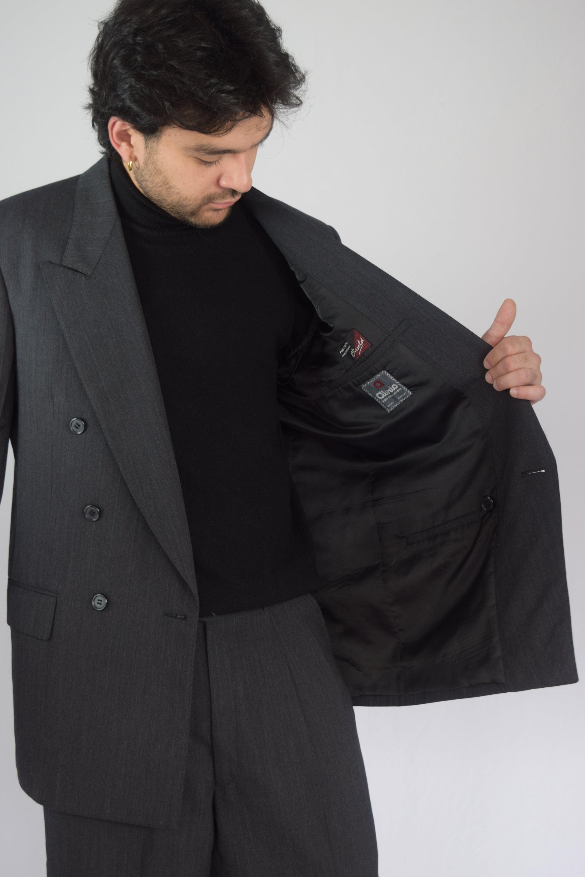 -Vestido sastre cruzado