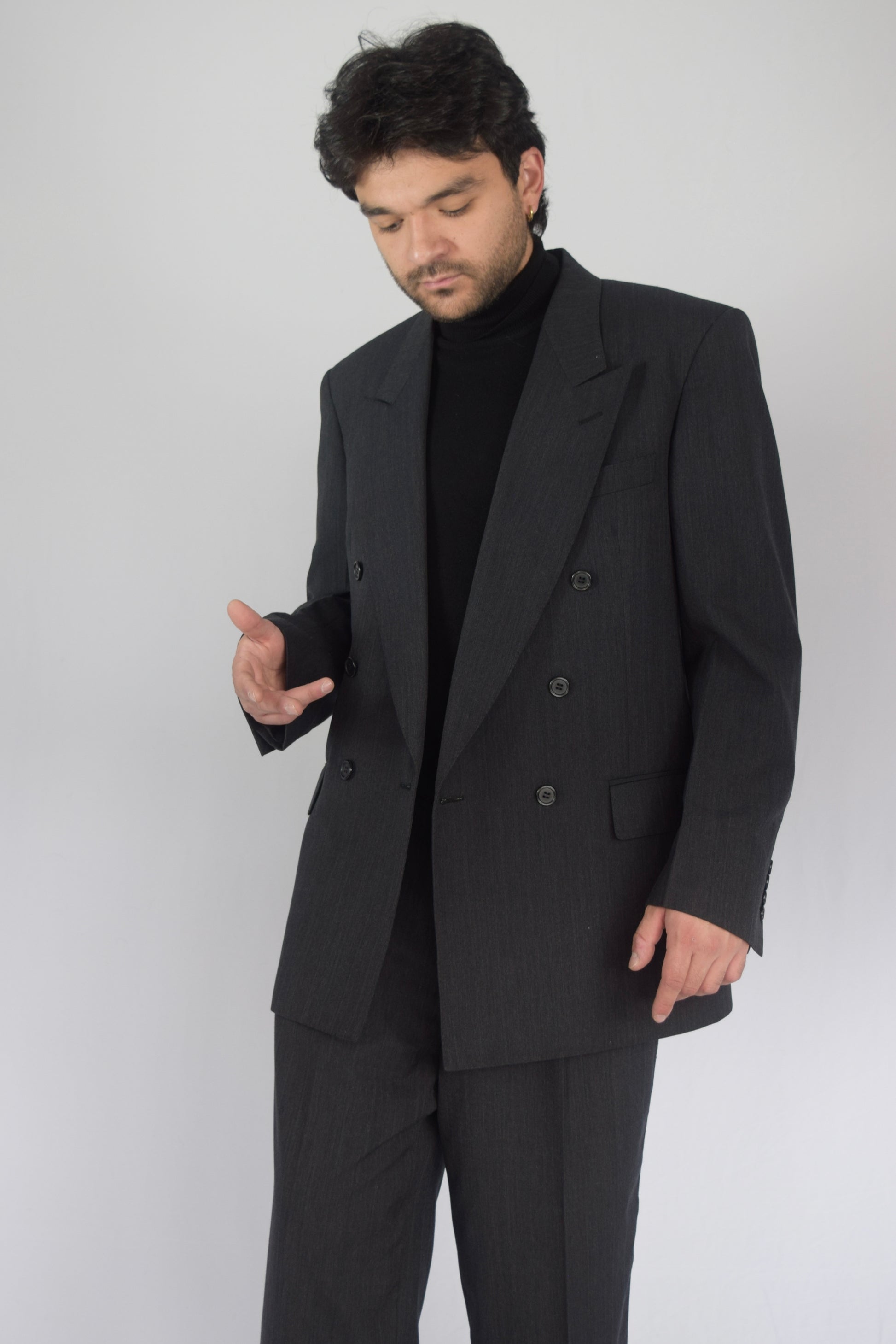 -Vestido sastre cruzado