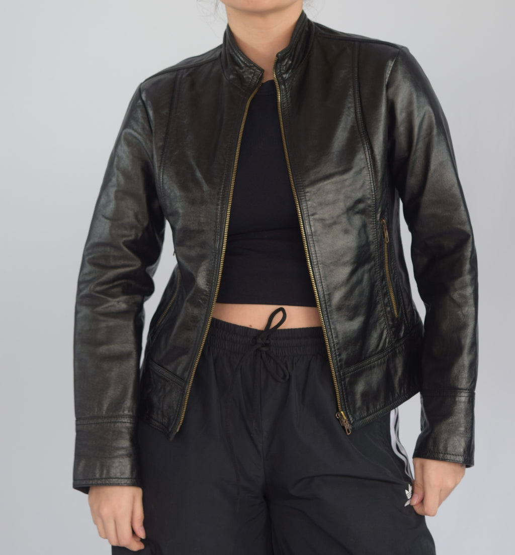 Chaqueta cuero&nbsp;