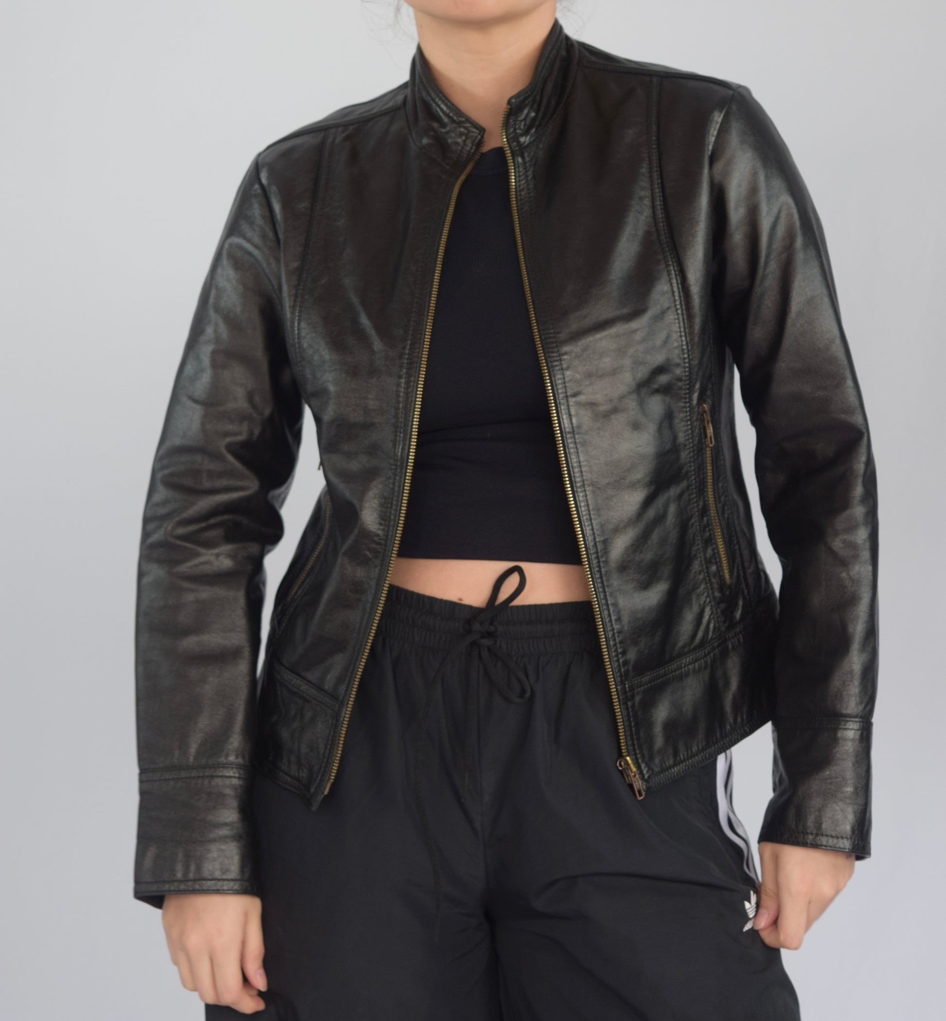 Chaqueta cuero&nbsp;