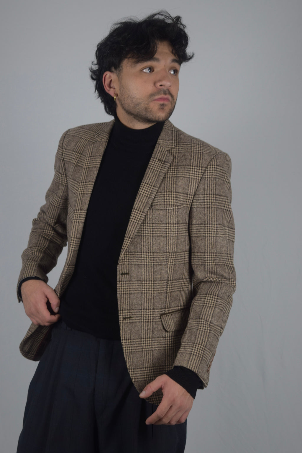 Blazer cuadros increíble