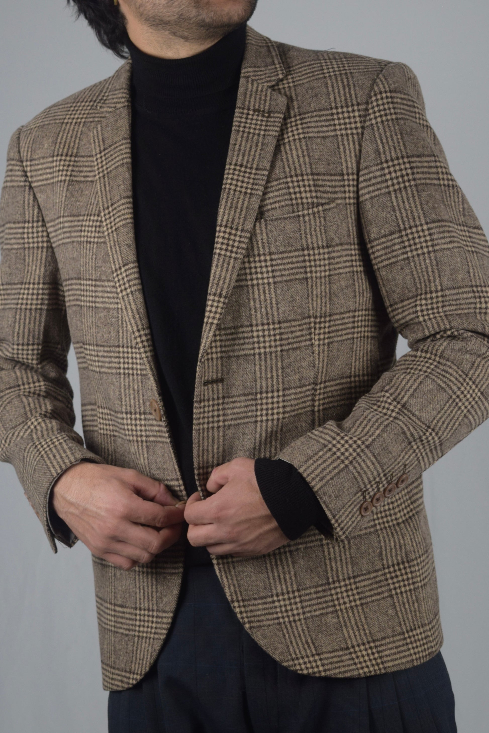 Blazer cuadros increíble