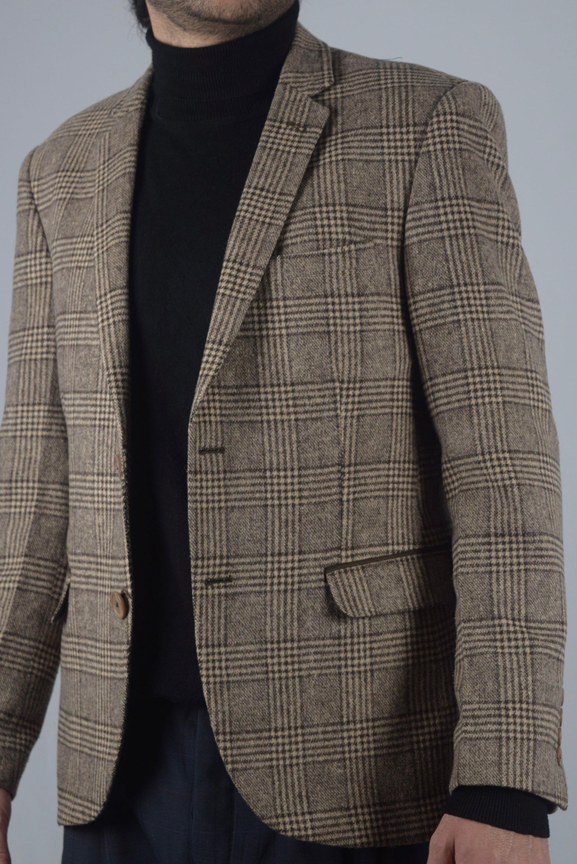 Blazer cuadros increíble