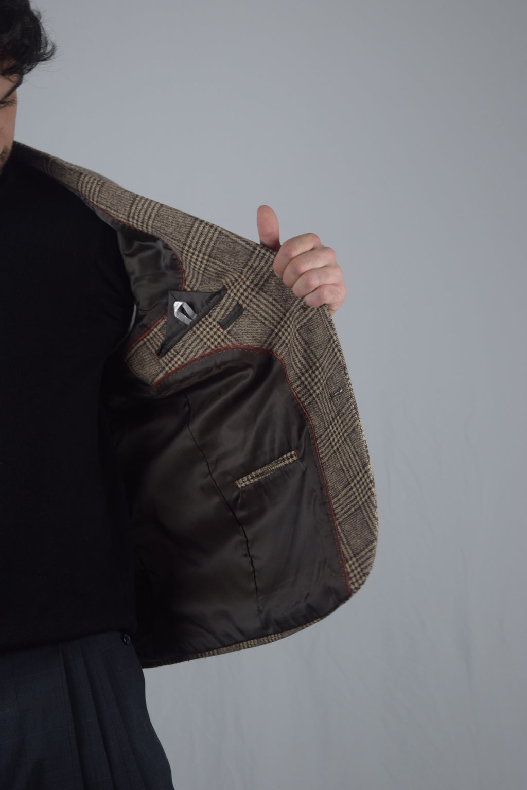 Blazer cuadros increíble