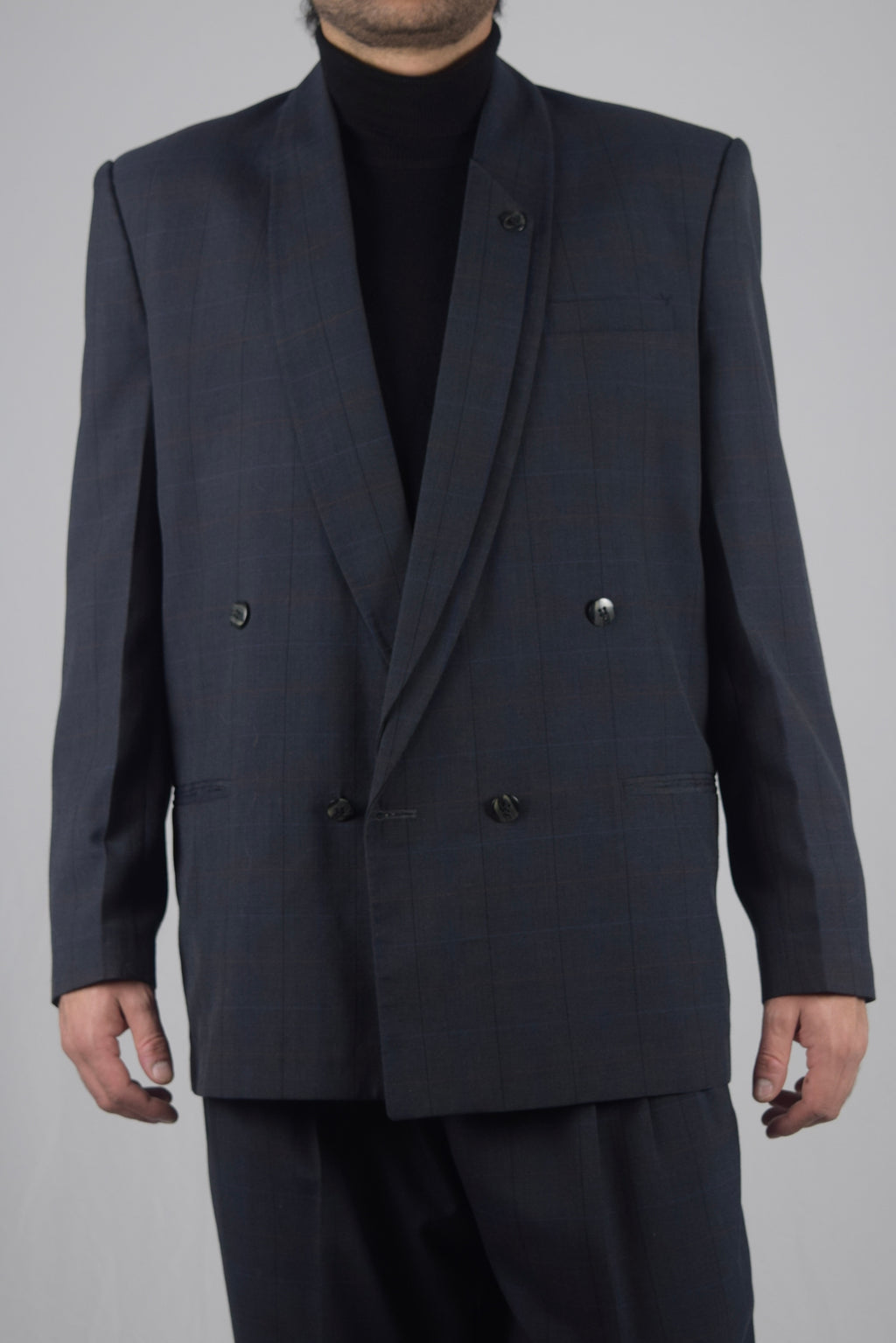 Traje completo doble solapa