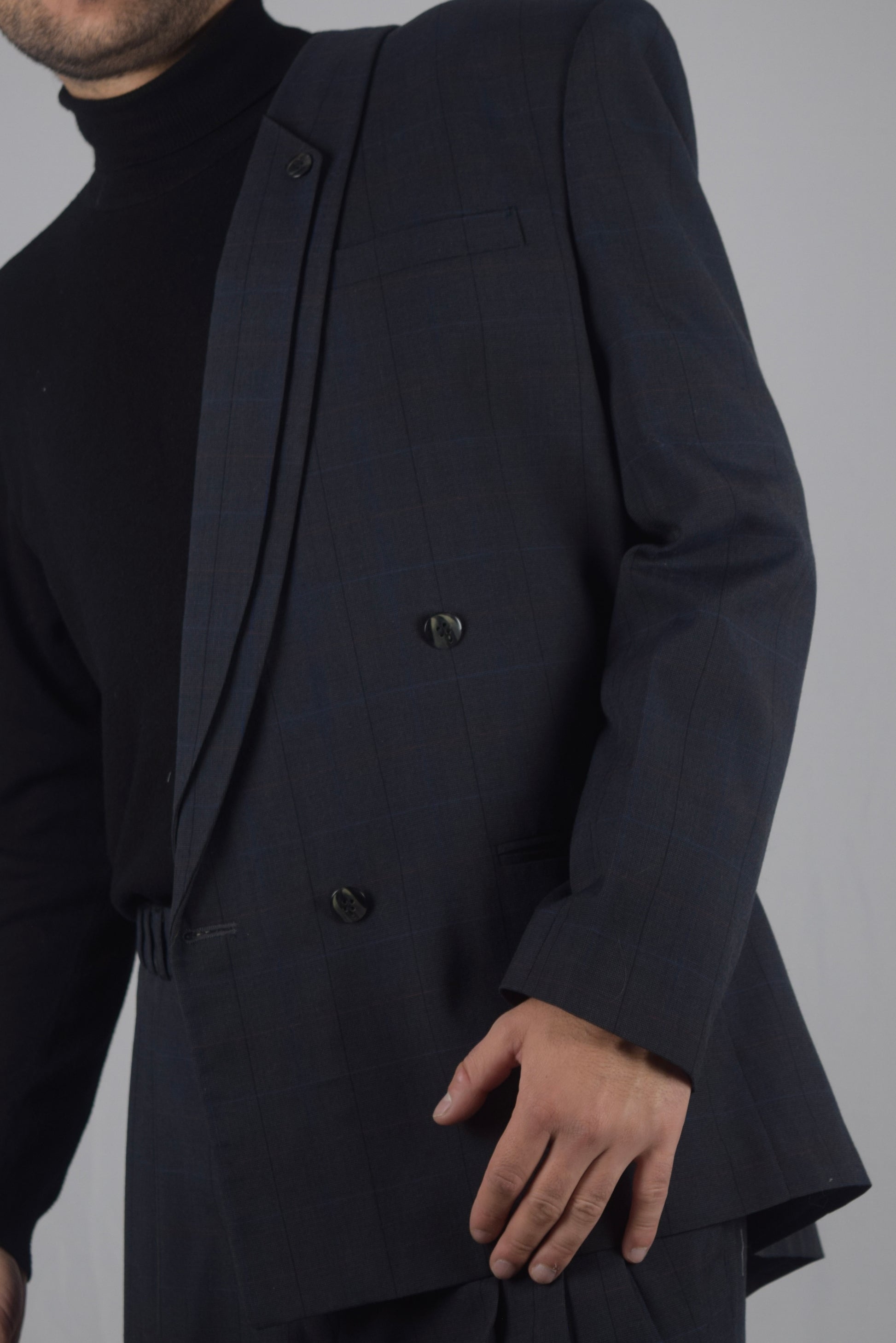 Traje completo doble solapa