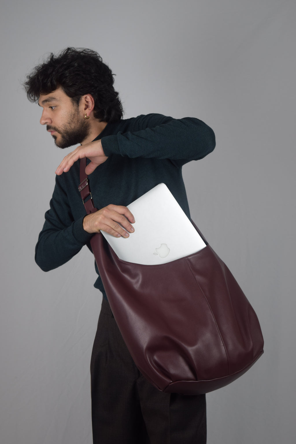 Bolso de prana VINO Tinto