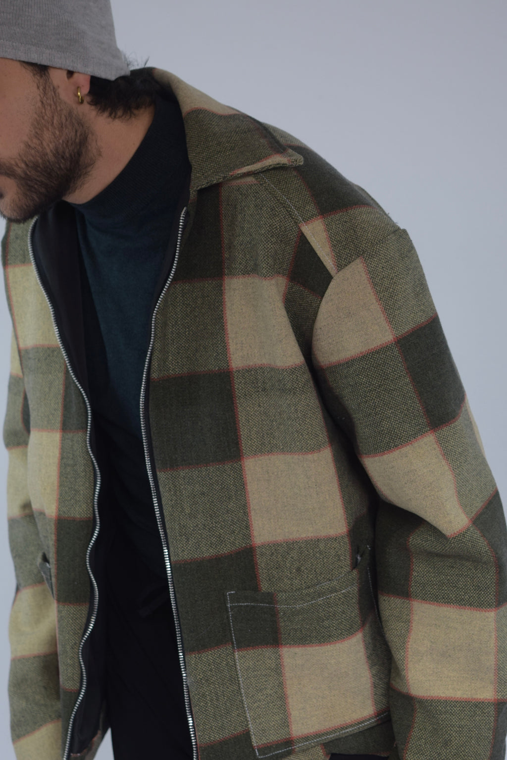 Chaqueta de tela recuperada | Talla M