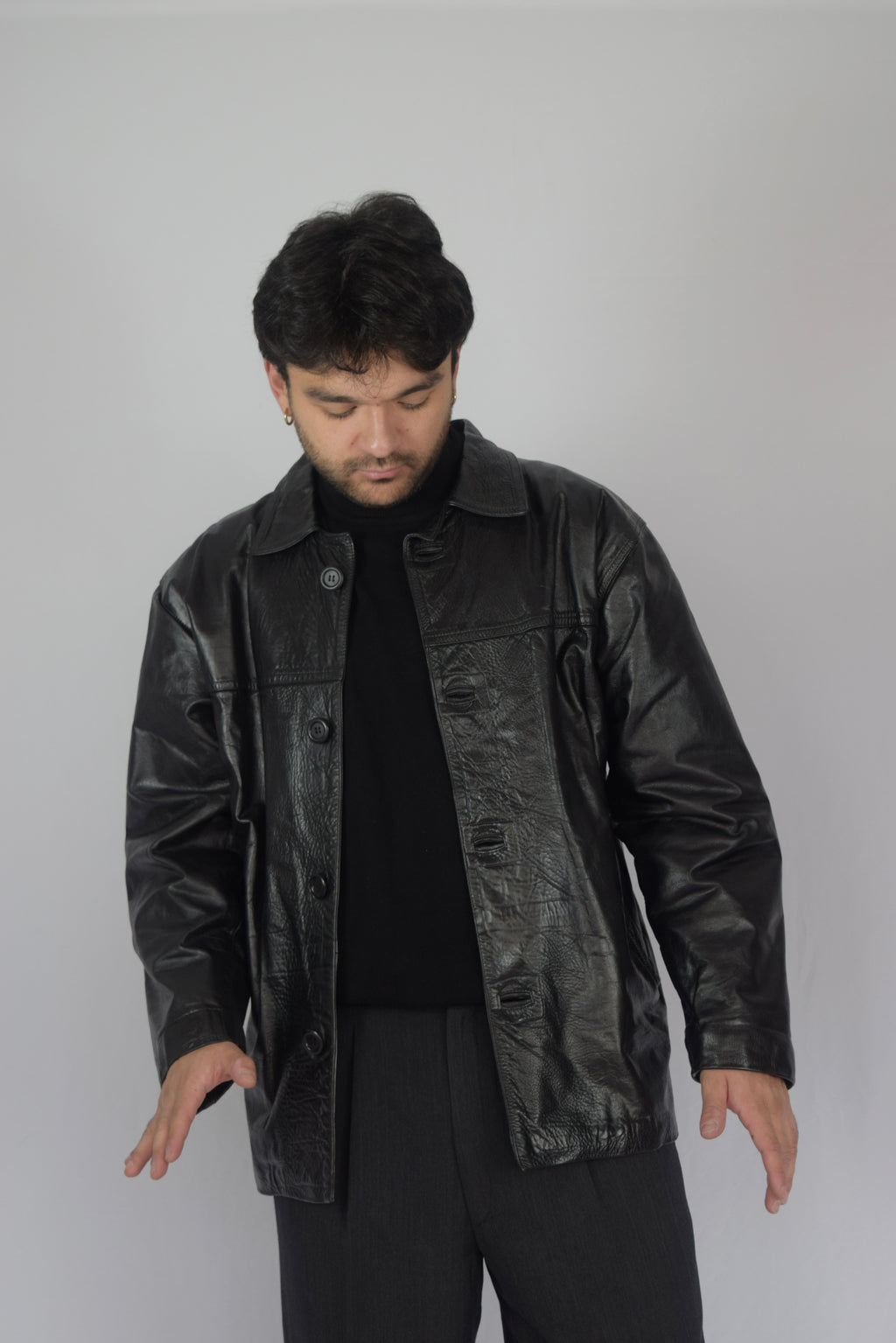 -Chaqueta 100% cuero