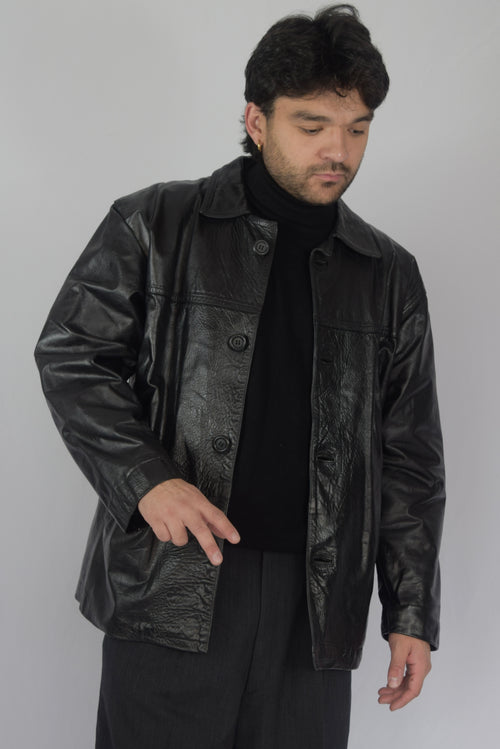 -Chaqueta 100% cuero