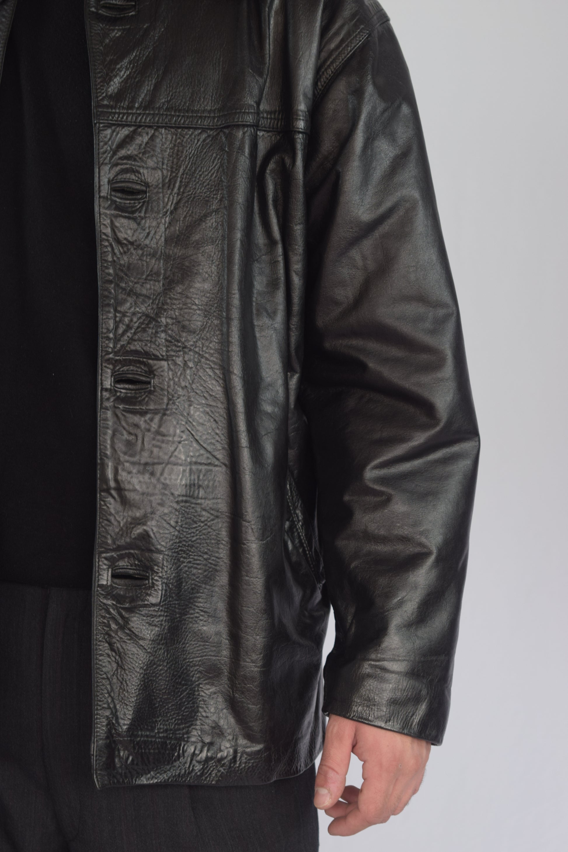 -Chaqueta 100% cuero