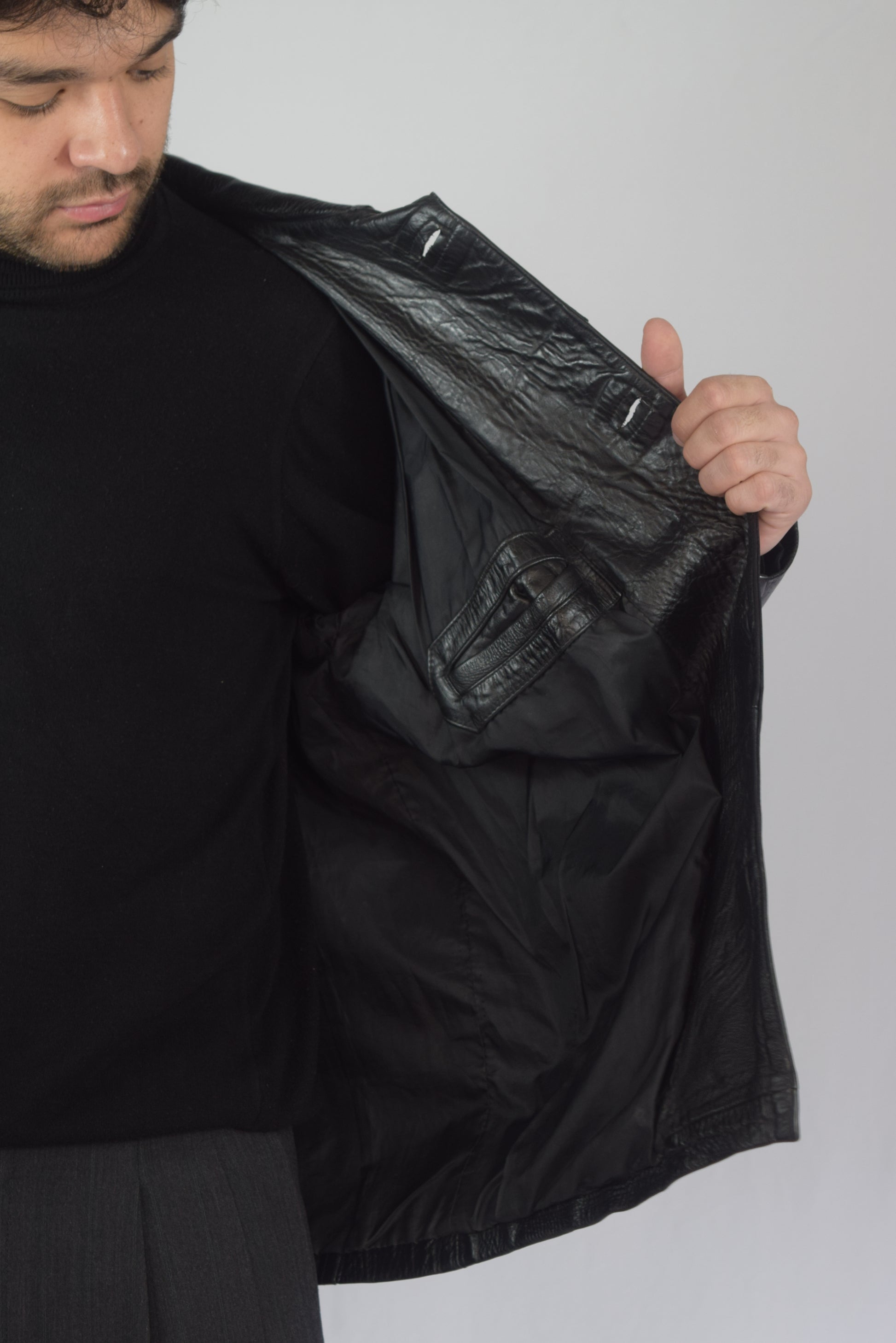 -Chaqueta 100% cuero