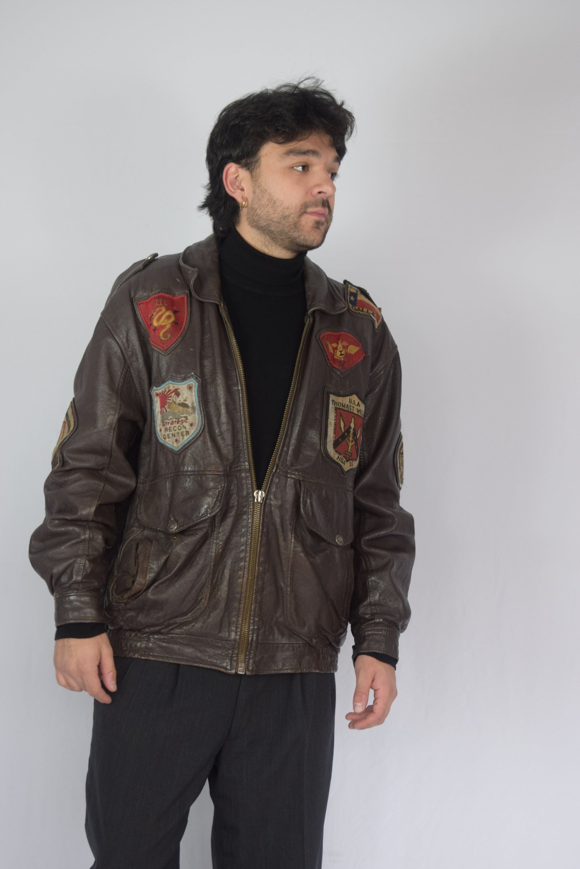 Original chaqueta 100% cuero&nbsp;