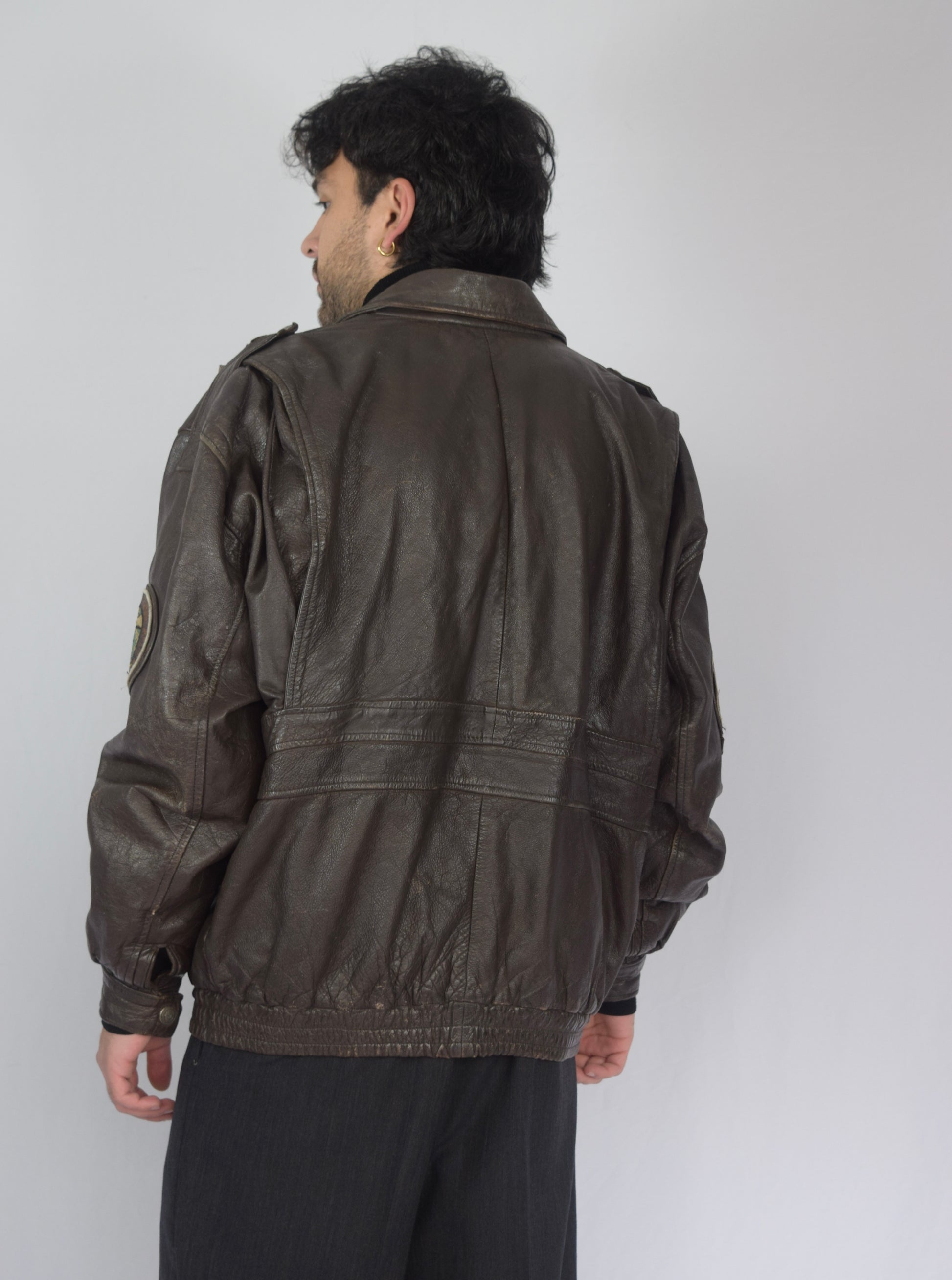 Original chaqueta 100% cuero&nbsp;