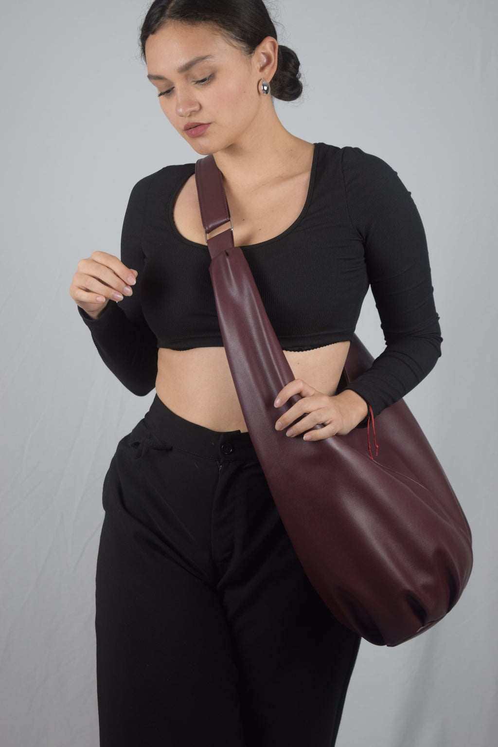 Bolso de prana VINO Tinto