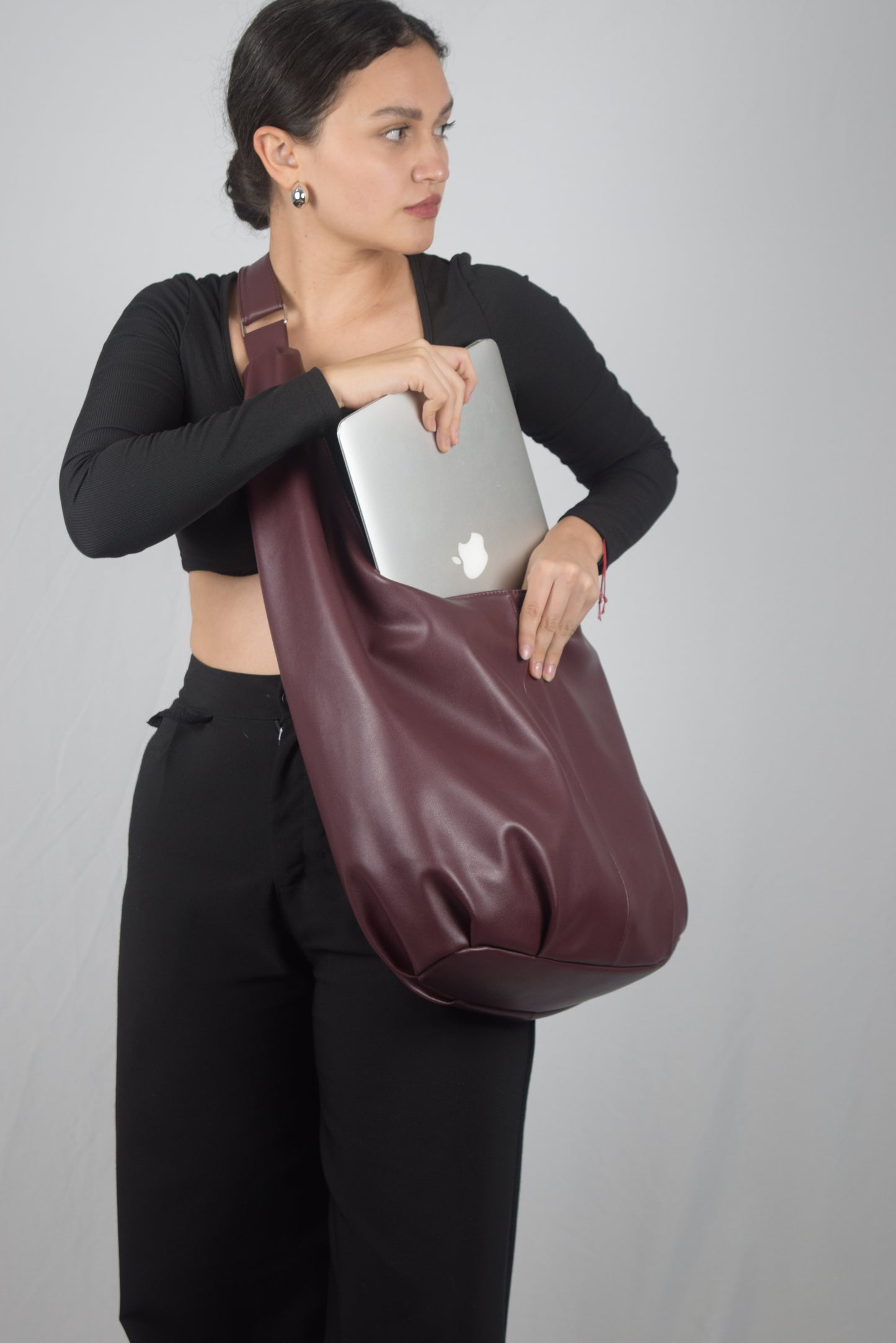 Bolso de prana VINO Tinto