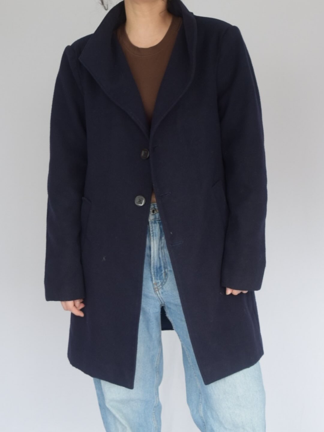 Gabardinas azul, talla M