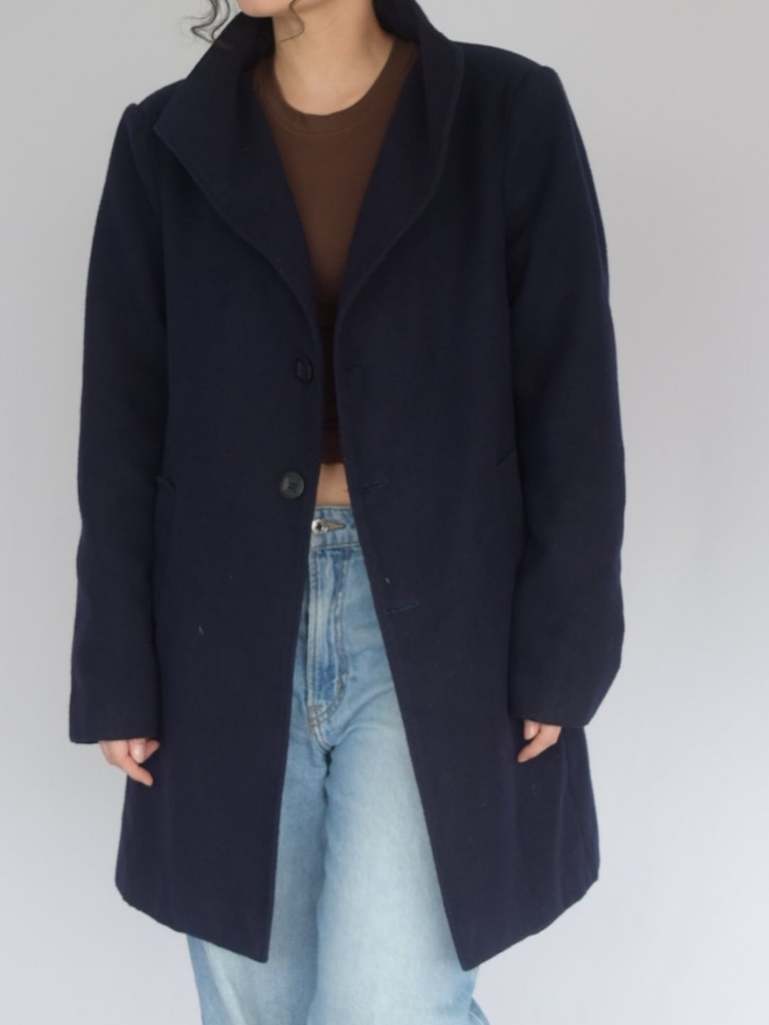 Gabardinas azul, talla M