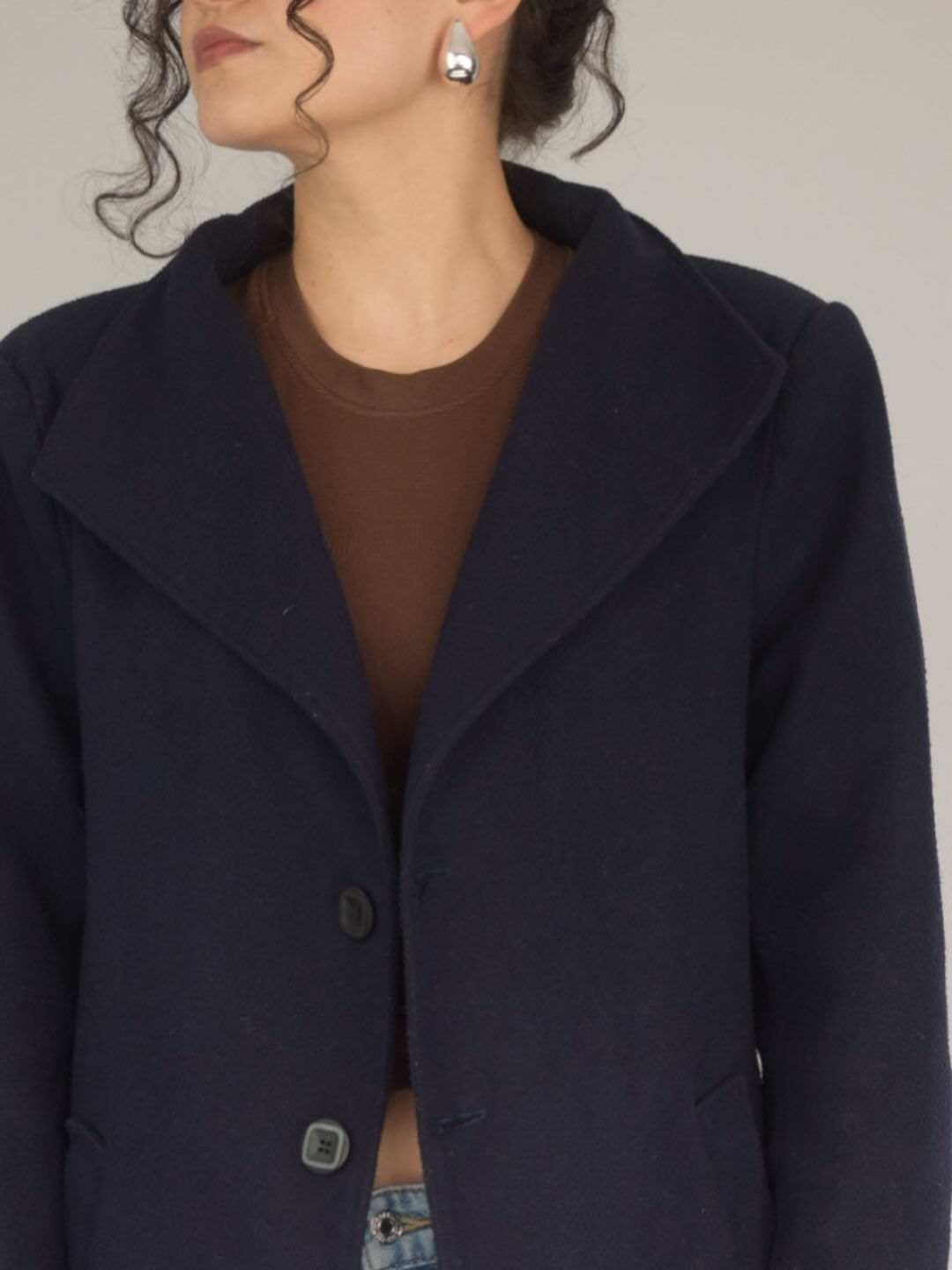 Gabardinas azul, talla M
