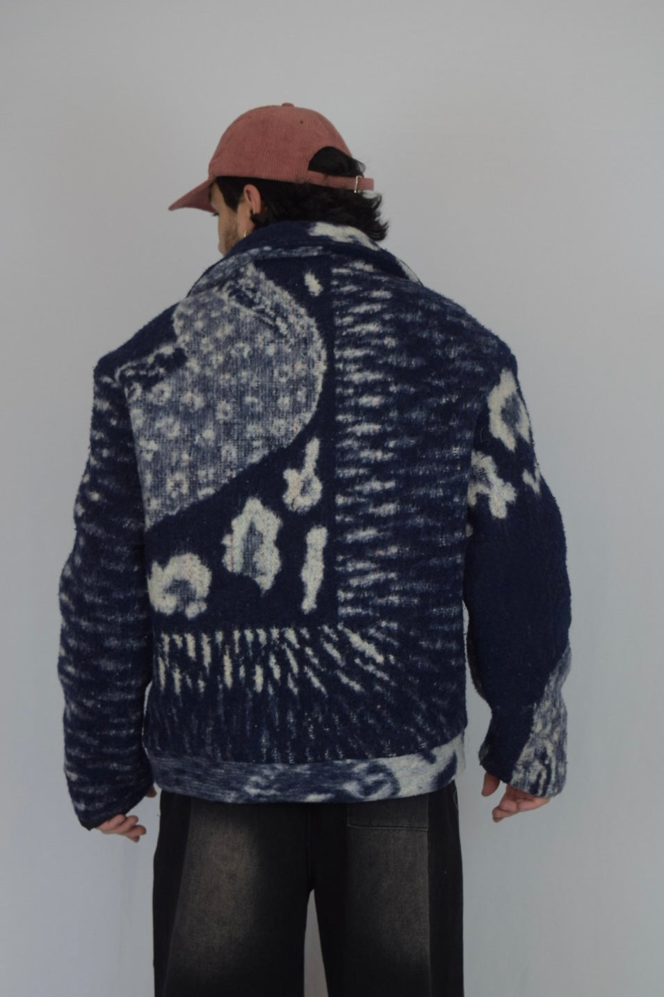 Chaqueta de tela recuperada