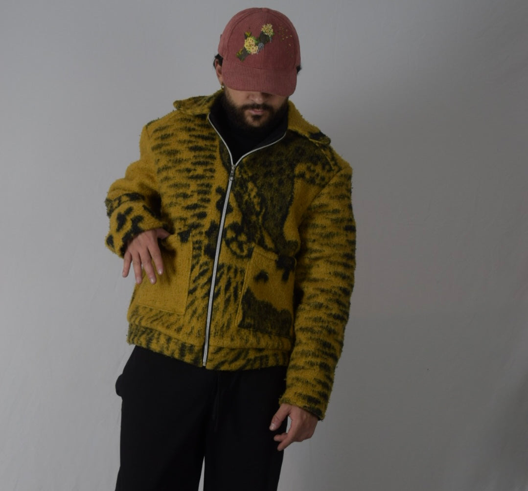 Chaqueta 4 tigres amarilla
