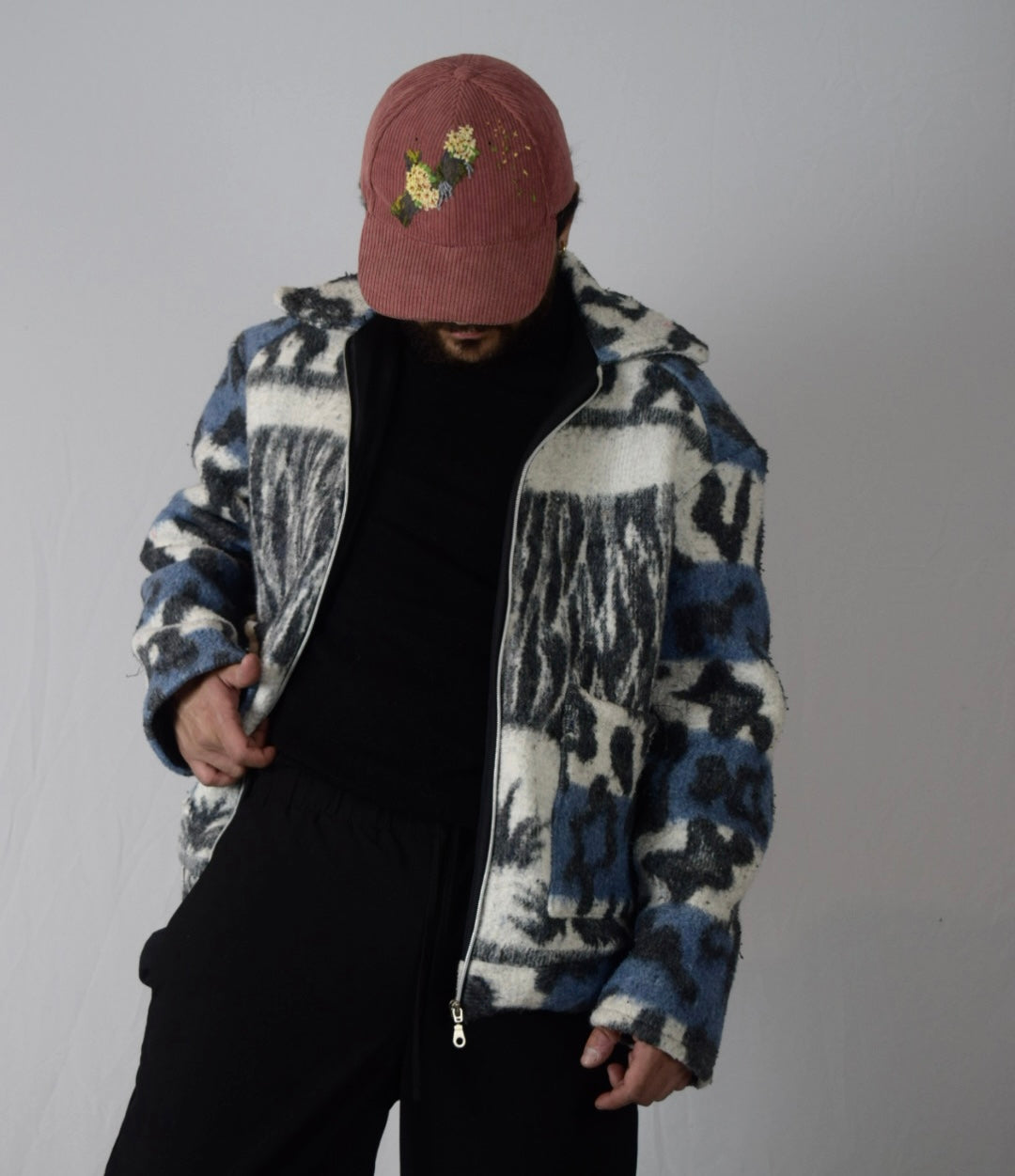 Chaqueta 4 tigres azul