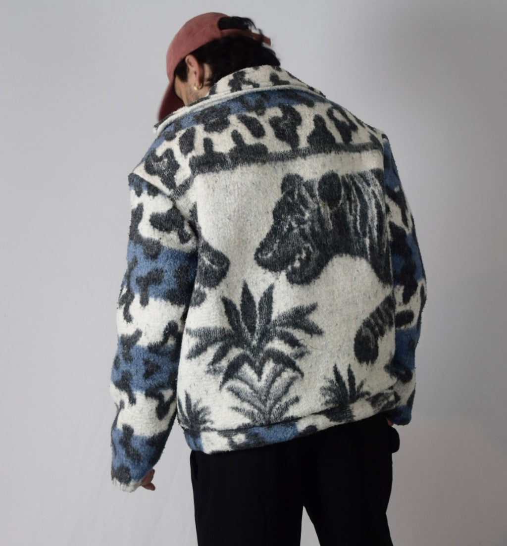 Chaqueta 4 tigres azul