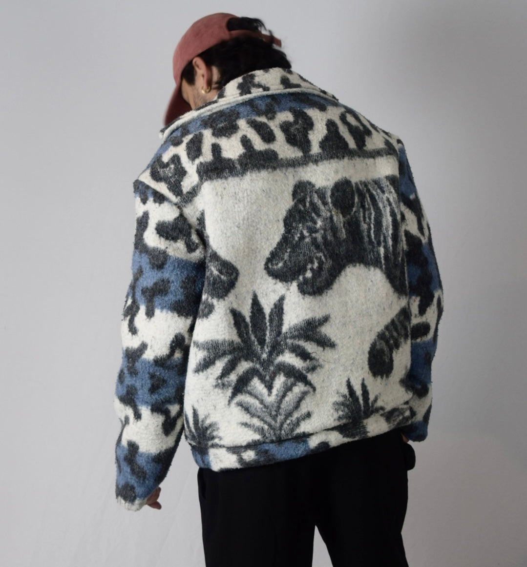 Chaqueta 4 tigres azul
