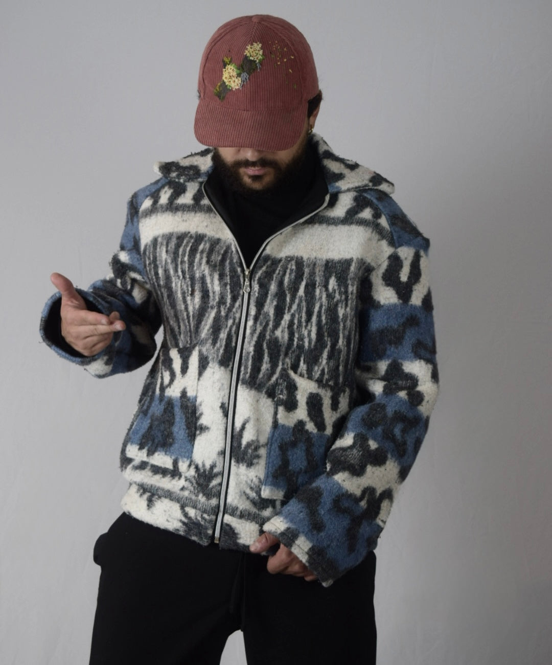 Chaqueta 4 tigres azul