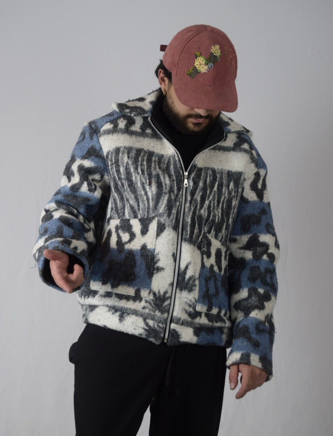 Chaqueta 4 tigres azul