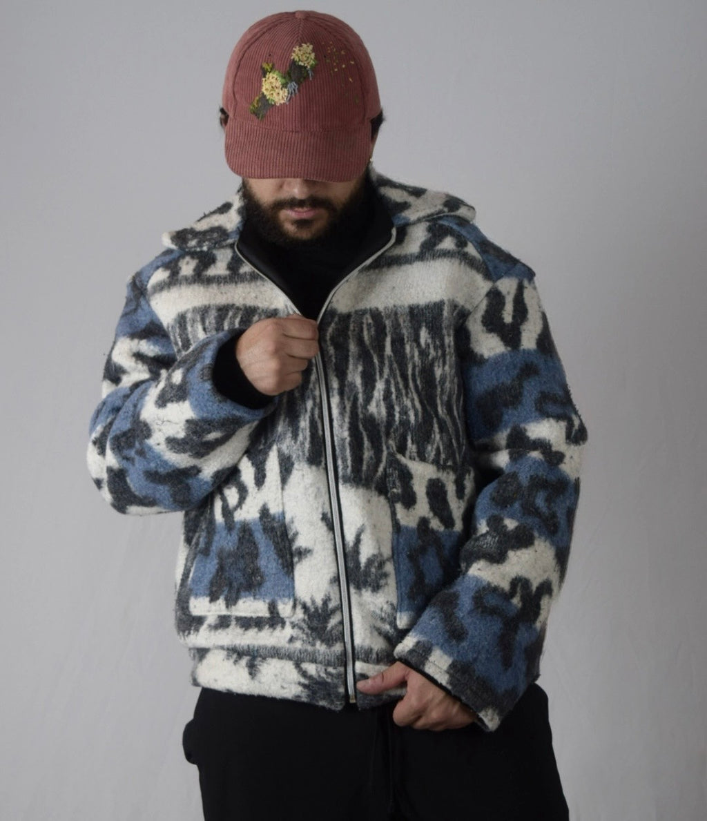 Chaqueta 4 tigres azul
