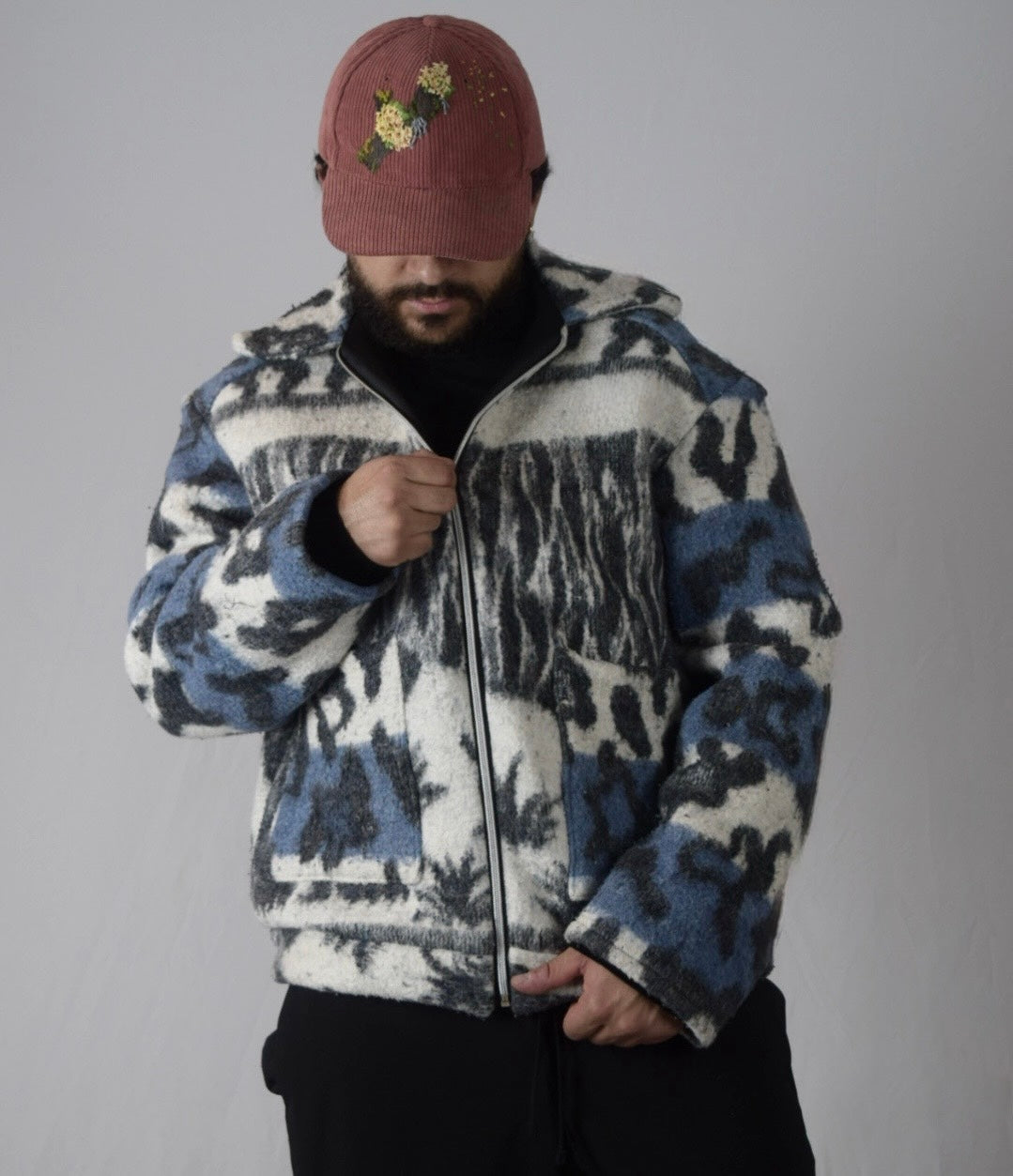 Chaqueta 4 tigres azul