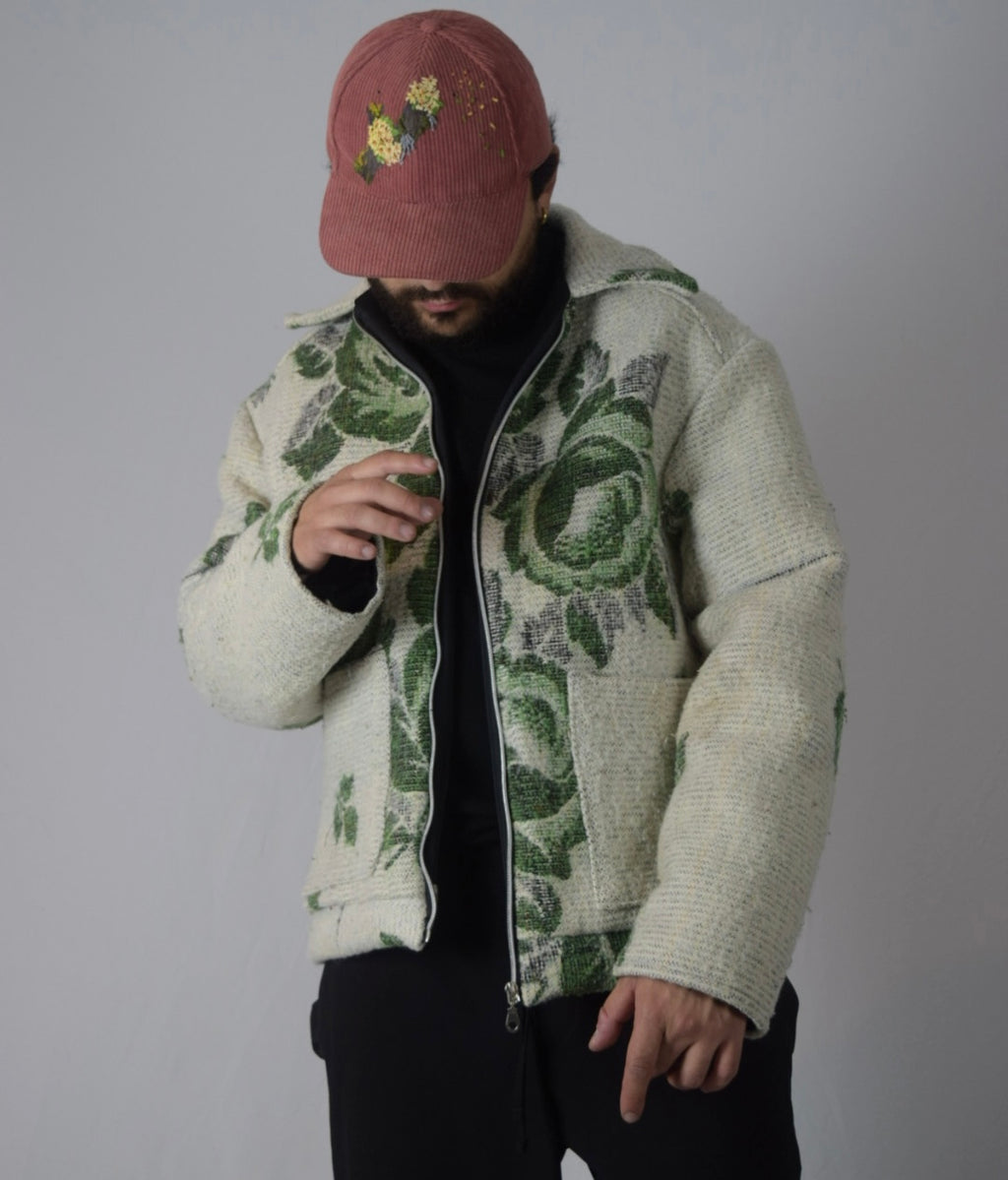 Chaqueta ramo verde