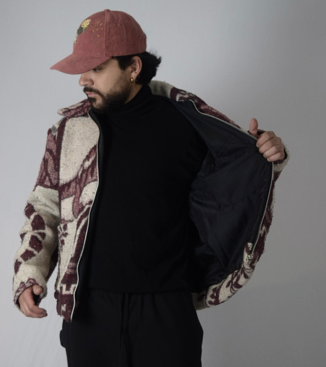 Chaqueta paisaje vino