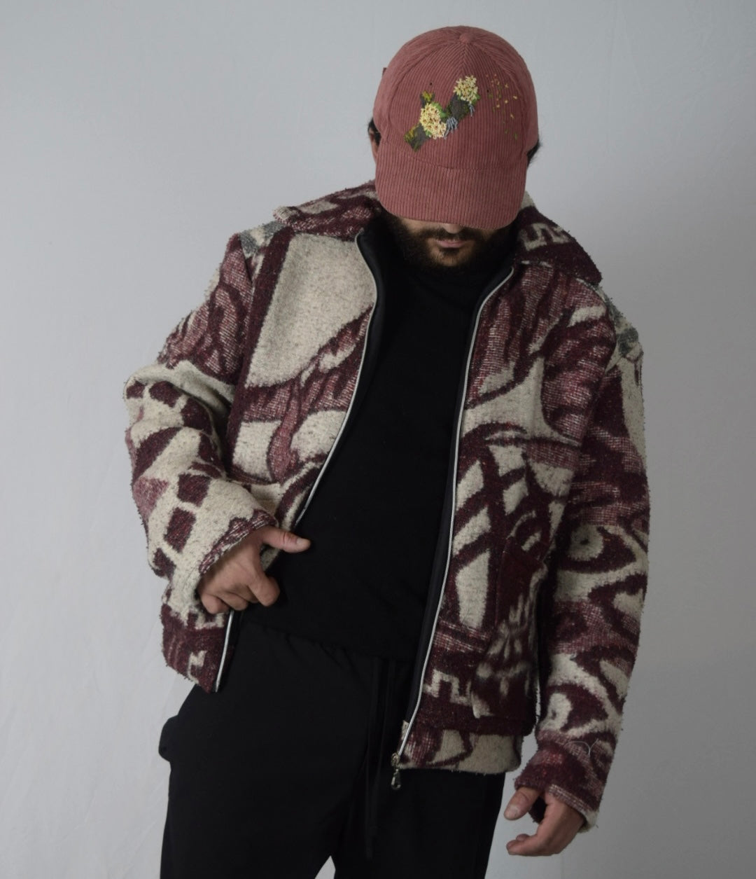 Chaqueta paisaje vino