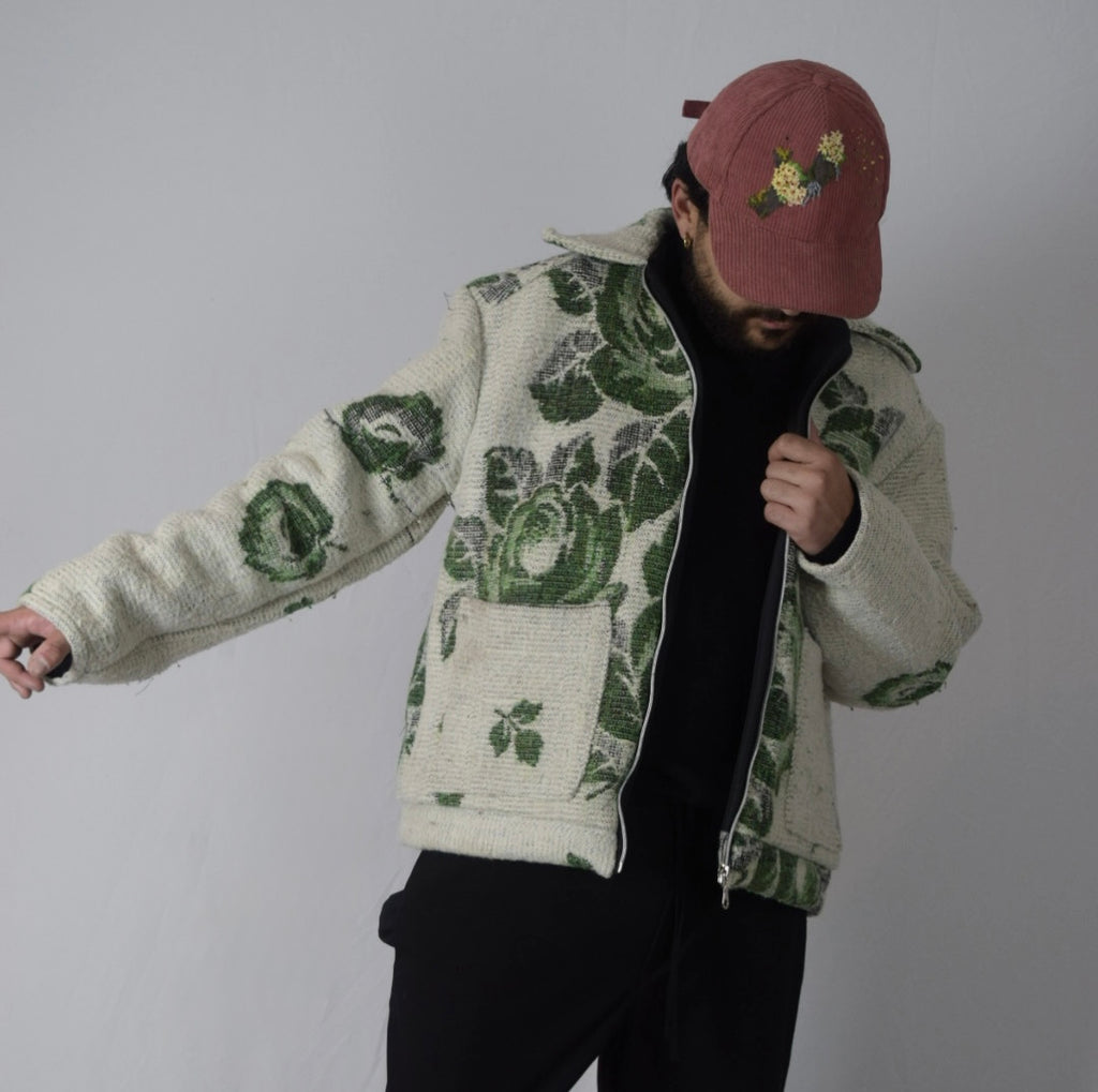 Chaqueta ramo verde