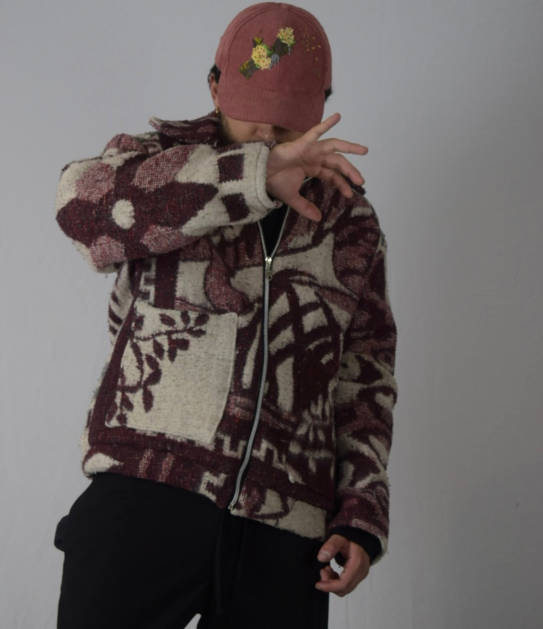 Chaqueta paisaje vino